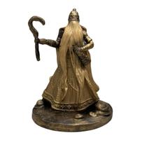 Escultura Obaluaê Manto Sagrado Vintage 10 Cm Em Resina