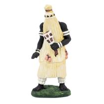 Escultura Orixá Omolú Cor Palha 15 cm Resina Escultura Orixá Omolú Cor Palha 15 cm Resina