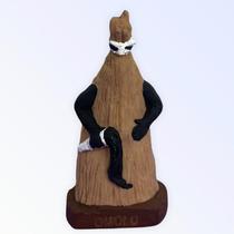 Escultura Orixá Omolu em Resina 9,5 cm - Bialluz Presentes