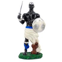Escultura Orixá Oxaguiã 24 cm em Resina Escultura Orixá Oxaguiã 24 cm em Resina