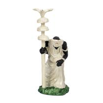Escultura Orixá Oxalá Branco 15 cm em Resina