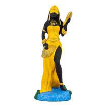 Escultura Orixá Oxum Amarela 23 cm em Resina