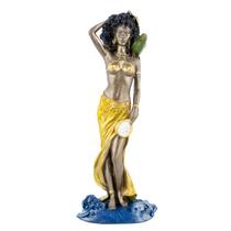 Escultura Orixá Oxum Brilho das Águas 22 cm em Resina