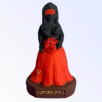 Escultura Orixá Pomba Gira em Resina 10 cm - Bialluz Presentes