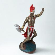 Escultura Orixá Xangô Guerreiro 21 cm em Resina Escultura Orixá Xangô Guerreiro 21 cm em Resina