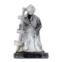 Escultura Oxalá Prata Vintage Resina 8 cm Escultura Oxalá Prata Vintage Resina 8 cm