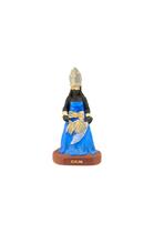 Escultura Oxum Azul 10cm resina Escultura Oxum Azul 10cm resina