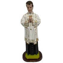 Escultura Padre Dom Bosco 32 cm em Resina Escultura Padre Dom Bosco 32 cm em Resina