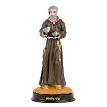 Escultura Padre Pio 15 cm em Resina Escultura Padre Pio 15 cm em Resina