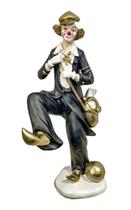 Escultura palhaco decorativo decorativo com artigos de circo - Espressione