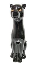 escultura pantera em ceramica 13850
