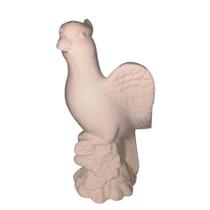 Escultura Pássaro em Cerâmica - 30x15cm - Escultura Clássica de Beleza Refinada - Decorativa de Alta Qualidade!