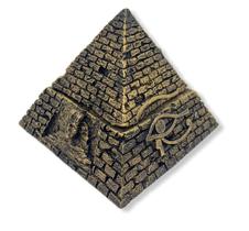 Escultura piramide egipcia 9 cm em resina - Lua Mistica