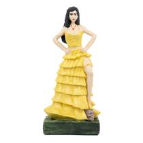 Escultura Pomba Gira do Ouro 15 cm em Resina Escultura Pomba Gira do Ouro 15 cm em Resina