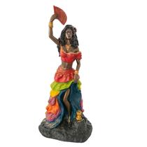 Escultura Pomba Gira Sete Saia 25 cm em Resina