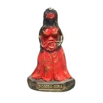 Escultura Pomba Gira Vintage Resina 10 cm