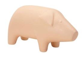 Escultura porco em ceramica decorativo - Mart