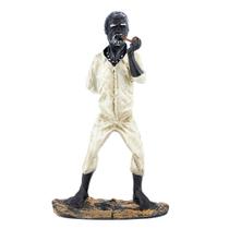 Escultura Preto Velho Curador 22 cm Resina