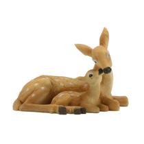 Escultura: resina, veado, decoração de jardim familiar, 10 cm