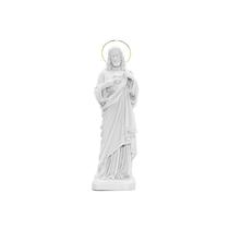 Escultura Sagrado Coração de Jesus em Pó de Mármore 30cm - Digon Store