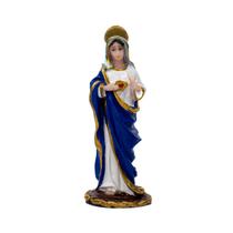 Escultura Sagrado Coração de Maria 8 cm Resina Escultura Sagrado Coração de Maria 8 cm Resina