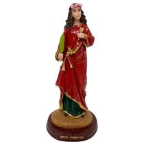 Escultura Santa Filomena 15 Cm Em Resina