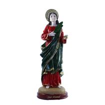 Escultura Santa Luzia 30 cm resina Escultura Santa Luzia 30 cm resina