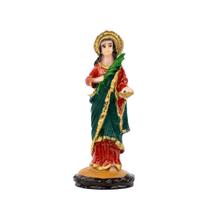 Escultura Santa Luzia 7,50 cm em Resina Escultura Santa Luzia 7,50 cm em Resina