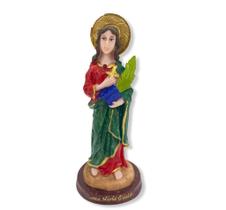 Escultura Santa Maria Goretti 16 Cm Em Resina - Lua Mística - 100% Original - Loja Oficial