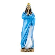 Escultura Santa Sara Kali Vintage em Resina 15 cm