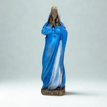 Escultura Santa Sara Kali Vintage Em Resina 19 Cm