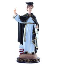 Escultura Santo Ivo 30 cm em resina Escultura Santo Ivo 30 cm em resina