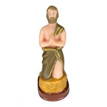 Escultura São Cipriano 12,50 cm em Resina Escultura São Cipriano 12,50 cm em Resina