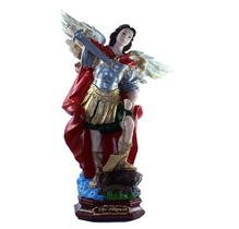Escultura São Miguel Arcanjo 31 cm resina Escultura São Miguel Arcanjo 31 cm resina
