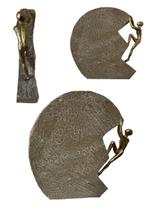 Escultura Superação Degraus da Vida seguir em frente Subir a escada Escultura Superação Degraus da Vida seguir em frente Subir a escada