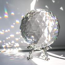 Escultura Tirifer Crystal Prism Ball 12cm com suporte Escultura Tirifer Crystal Prism Ball 12cm com suporte