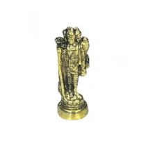 Escultura Trimurt Deuses Brahma, Vishno, Shiva 4,0 cm Metal