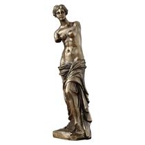 Escultura Venus Goddess em resina e acabamento em bronze 43cm Escultura Venus Goddess em resina e acabamento em bronze 43cm