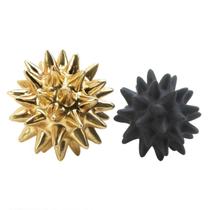 Esculturas Nikki Chu Storico em ouro e espigão preto Esculturas Nikki Chu Storico em ouro e espigão preto