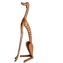 Escultuta Cachorra Baleia Sentada