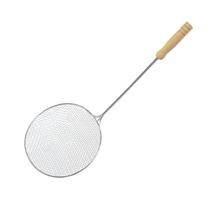Escumadeira Aço Fritura Pastel Salgado Reforçada Redonda N48 Escumadeira Aço Fritura Pastel Salgado Reforçada Redonda N48