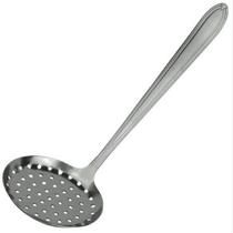 Escumadeira Arroz de Aço Inox 32cm Gourmet sem Emendas Reforçada