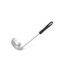 Escumadeira Concha 140 ml Alumínio Cabo Plástico Preto Cozinha Escumadeira Concha 140 ml Alumínio Cabo Plástico Preto Cozinha