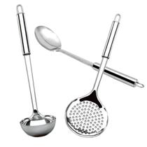 Escumadeira Concha e Colher em Inox Excelente Durabilidade Escumadeira Concha e Colher em Inox Excelente Durabilidade