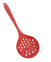 Escumadeira De Cozinha Em Silicone Texturizado 29cm Escumadeira De Cozinha Em Silicone Texturizado 29cm