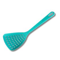 Escumadeira De Fritura De Nylon Cor Azul Utensílio Cozinha
