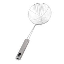 Escumadeira de inox 33cm utensílios pra cozinha útil