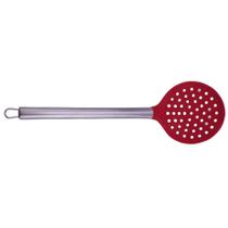 Escumadeira de Inox com Silicone 36Cm Resistente