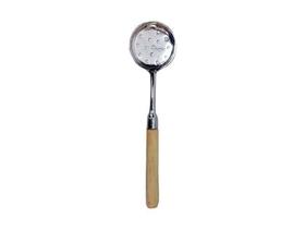 Escumadeira de Metal 28 Cm Cabo de Madeira - 143766 - MK Com