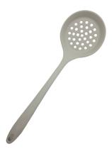 Escumadeira de Silicone Utensílio de Cozinha Cinza 32 cm Escumadeira de Silicone Utensílio de Cozinha Cinza 32 cm